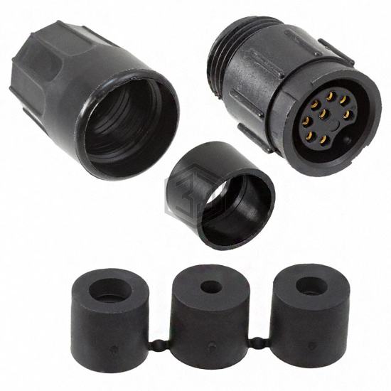 5282-8SG-3DC - Conxall/Switchcraft - Circular Connectors