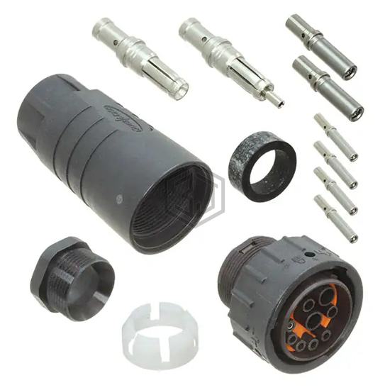 AHDP06-24-91S-BS1-K10M - Amphenol Sine Systems Corp - Circular Connectors