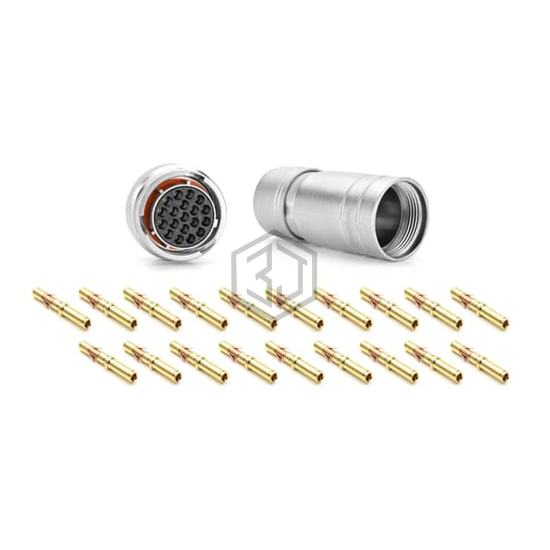 RT061619SNH03SS-K - Amphenol Sine Systems Corp - Circular Connectors