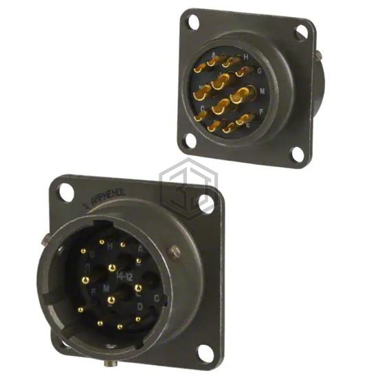 MS3112E14-12P - Amphenol Industrial Operations - Circular Connectors