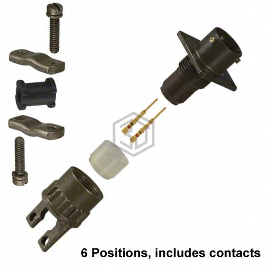 MS3120F-10-6P - Amphenol Industrial Operations - Circular Connectors