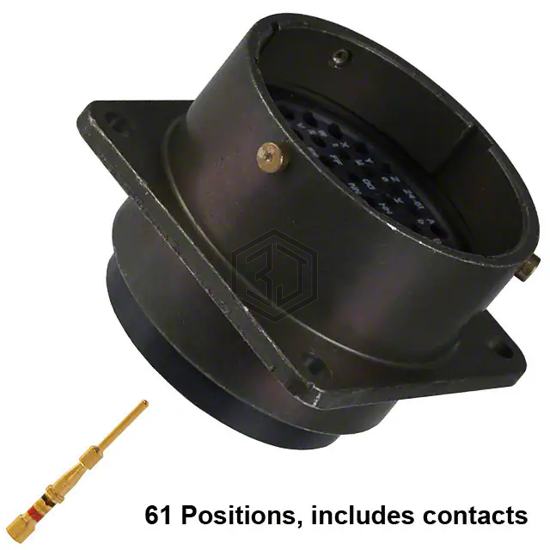 PT02SE-24-61P(025) - Amphenol Industrial Operations - Circular Connectors