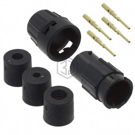 8280-4PG-3DC - Conxall/Switchcraft - Circular Connectors