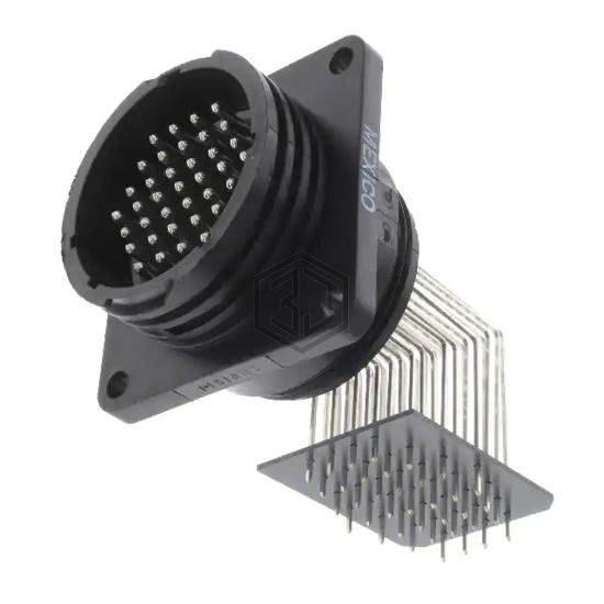 796406-4 - TE Connectivity AMP Connectors - Circular Connectors