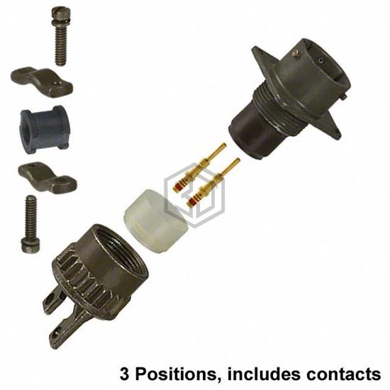 MS3120F-12-3P - Amphenol Industrial Operations - Circular Connectors