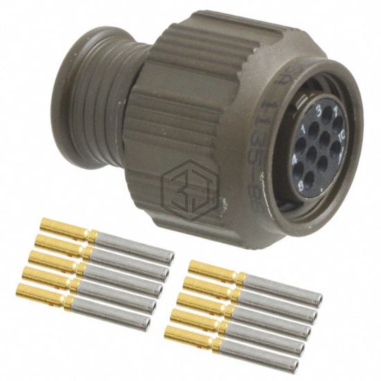 MKJ1A6W7-10SA - ITT Cannon, LLC - Circular Connectors