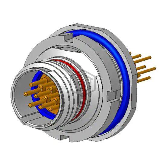 2M801-038-07M7-10PA - Amphenol Aerospace Operations - Circular Connectors