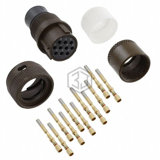 MS3126E12-10S - ITT Cannon, LLC - Circular Connectors