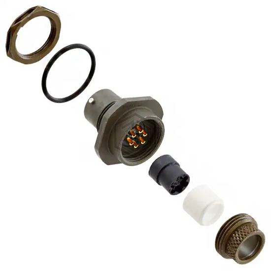 MS3114E10-6P - ITT Cannon, LLC - Circular Connectors