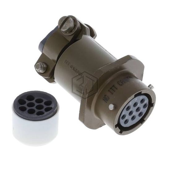 MS3111F12-10S - ITT Cannon, LLC - Circular Connectors