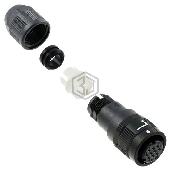 HR34B-12WPD-10S - Hirose Electric Co Ltd - Circular Connectors