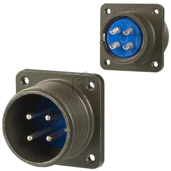 97-3102A-20-4P(946) - Amphenol Industrial Operations - Circular Connectors