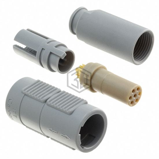 PLB3G820007 - ITT Cannon, LLC - Circular Connectors