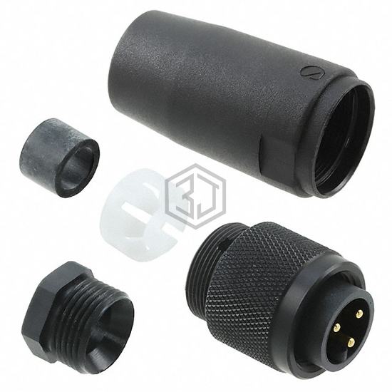 222PR16 NC032 - Alpha Wire - Circular Connectors
