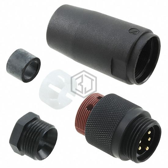 221LR13 NC032 - Alpha Wire - Circular Connectors