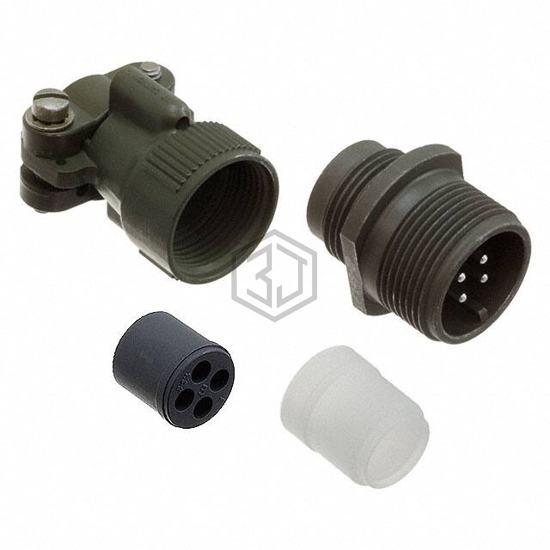 MS3101F14S-2P - ITT Cannon, LLC - Circular Connectors