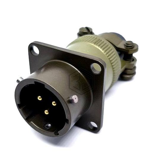 MSW00E12-3P-SR - Milspecwest, LLC - Circular Connectors