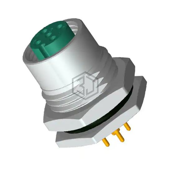 M12A-04PFFP-SF8001 - Amphenol LTW - Circular Connectors