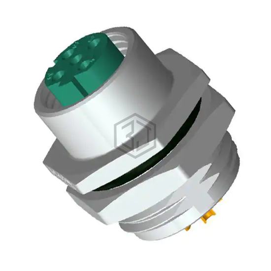 M12D-04PFFS-SH8001 - Amphenol LTW - Circular Connectors