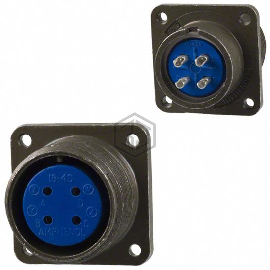97-3102A-18-4S - Amphenol Industrial Operations - Circular Connectors