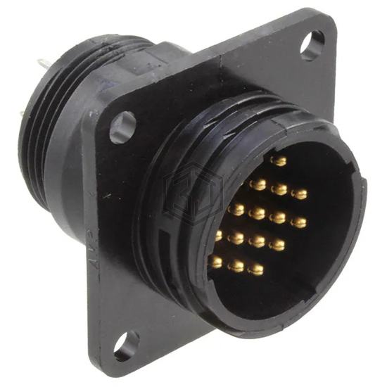 213855-4 - TE Connectivity AMP Connectors - Circular Connectors