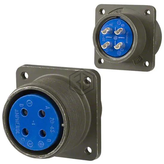 97-3102A-20-4S - Amphenol Industrial Operations - Circular Connectors