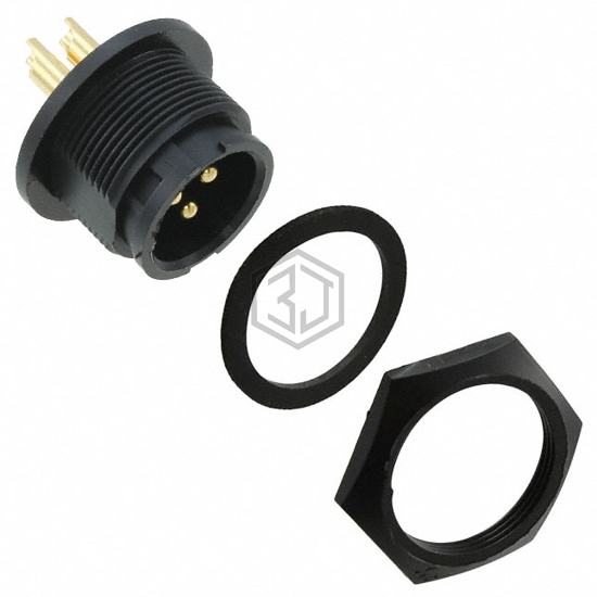 4182-3PG-3ES - Conxall/Switchcraft - Circular Connectors