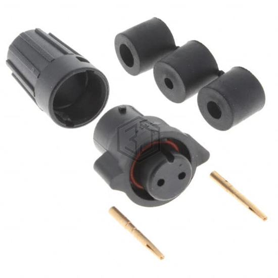W6380-2SG-P-3DC - Conxall/Switchcraft - Circular Connectors