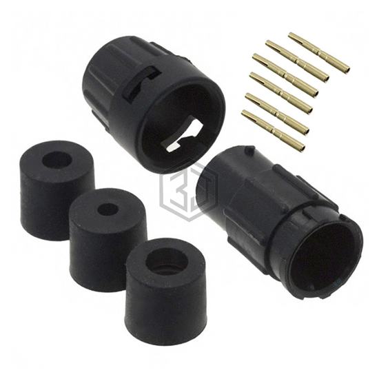 8280-6SG-3DC - Conxall/Switchcraft - Circular Connectors