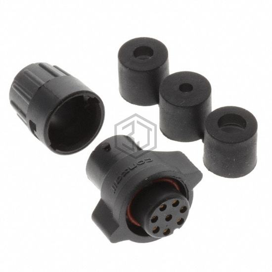 W6282-8SG-P-3DC - Conxall/Switchcraft - Circular Connectors