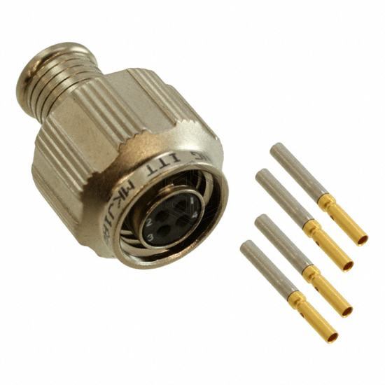 MKJ1A6F6-4SA - ITT Cannon, LLC - Circular Connectors