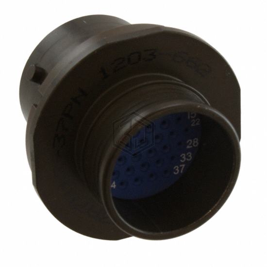 MKJ3A7W12-37PN - ITT Cannon, LLC - Circular Connectors