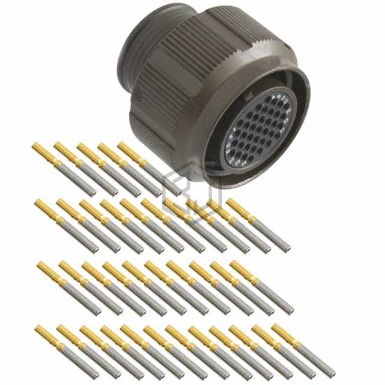 MKJ1A6W13-37SA - ITT Cannon, LLC - Circular Connectors