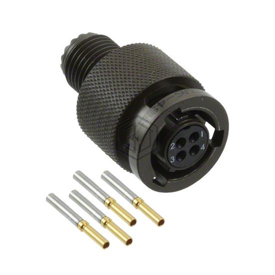 MKJ3B6W6-4SN - ITT Cannon, LLC - Circular Connectors