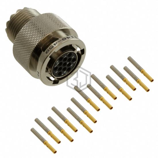 MKJ3B6F8-13SN - ITT Cannon, LLC - Circular Connectors