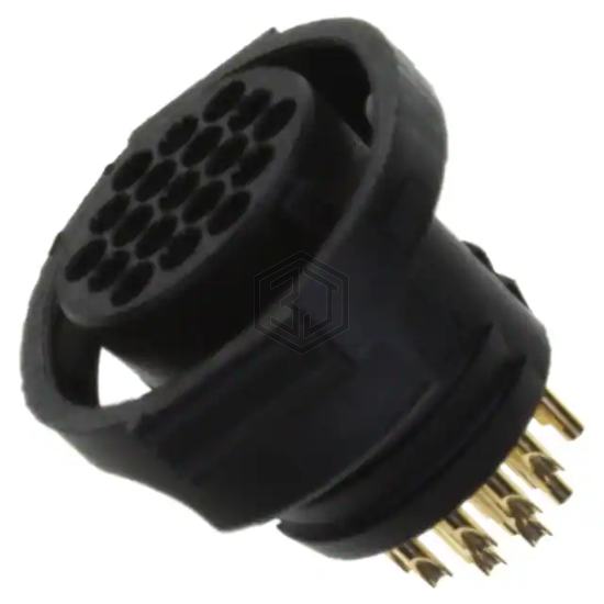 1445777-1 - TE Connectivity AMP Connectors - Circular Connectors
