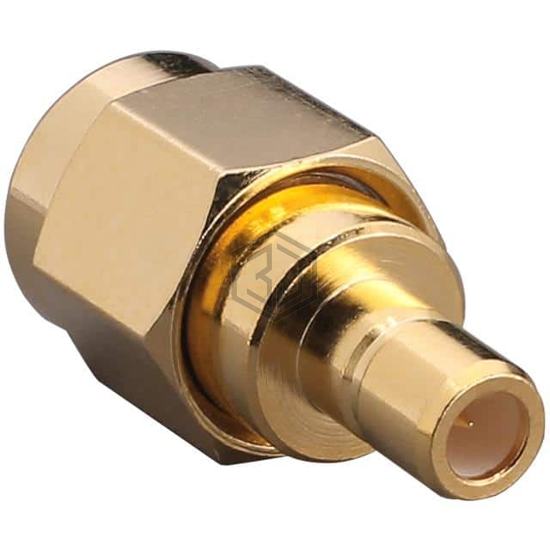 ADP-SMAM-SMBF-G - Linx Technologies Inc. - Coaxial Connectors (RF) - Adapters