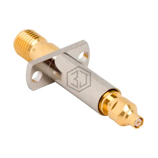 SMP-MSPR-FL-1 - Amphenol RF - Coaxial Connectors (RF) - Adapters