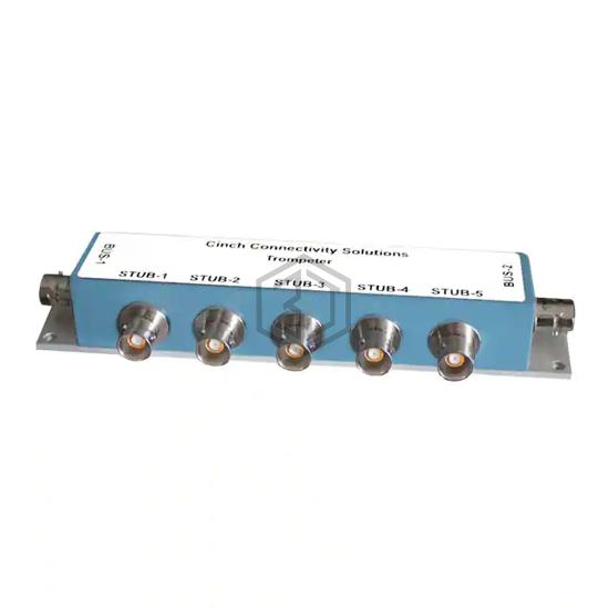 TEBC-1005 - Cinch Connectivity Solutions Trompeter - Coaxial Connectors (RF) - Adapters