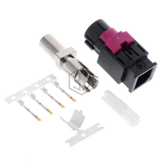 HSD-04A-S-SD-SG-C4 - Adam Tech - Coaxial Connectors (RF)