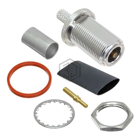 TC-240-NF-BH-X - Amphenol Times Microwave Systems - Coaxial Connectors (RF)