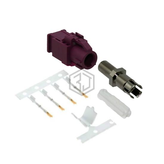HSD-04D-S-SD-SG-C4 - Adam Tech - Coaxial Connectors (RF)