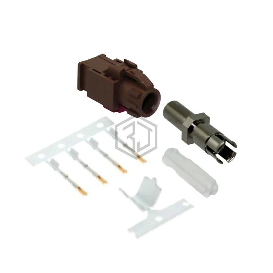 HSD-04F-S-SD-SG-C4 - Adam Tech - Coaxial Connectors (RF)