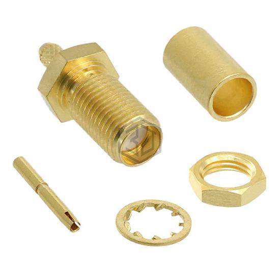 142-0304-411 - Cinch Connectivity Solutions Johnson - Coaxial Connectors (RF)