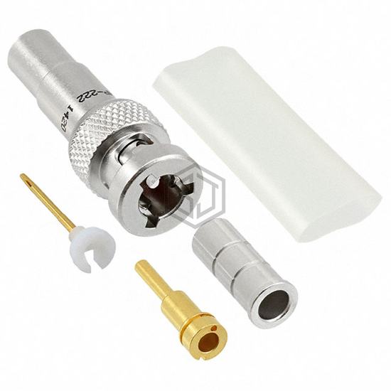 PL455ACWP-222 - Cinch Connectivity Solutions Trompeter - Coaxial Connectors (RF)