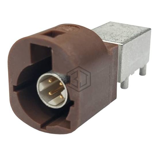 HSD-04F-S-PRA-SG-C1-TR - Adam Tech - Coaxial Connectors (RF)
