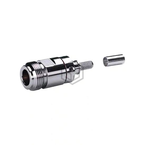 EZ-240-QNM-RA-X - Amphenol Times Microwave Systems - Coaxial Connectors (RF)