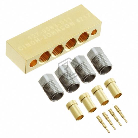 127-0593-011 - Cinch Connectivity Solutions Johnson - Coaxial Connectors (RF)