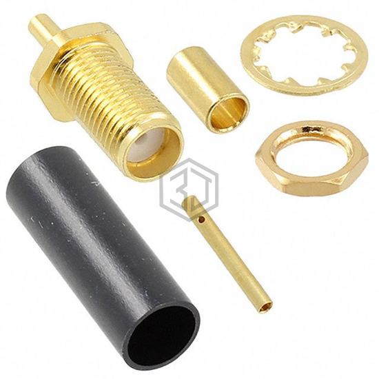 1051942-1 - TE Connectivity AMP Connectors - Coaxial Connectors (RF)