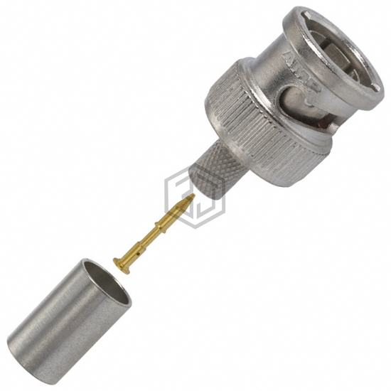 413589-9 - TE Connectivity AMP Connectors - Coaxial Connectors (RF)
